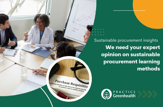 Sustainable Procurement Insights Practice Greenhealth